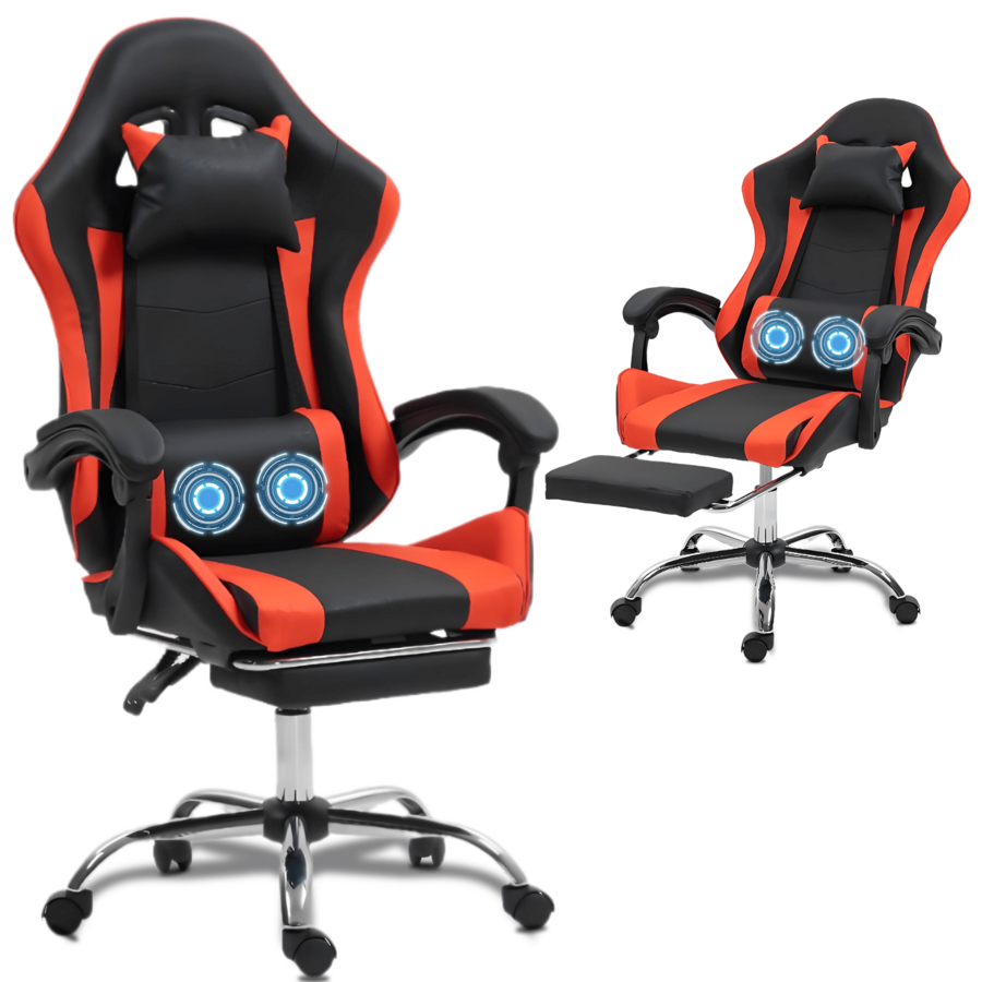Gaming Chair With Massage Lumb - огляд і ціна Video Gaming & Esports Usd Acc
